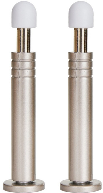 작은손 완충식 도어 스토퍼, 실버, 2개