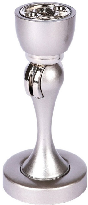 작은손 파워 고정 자석 도어 스토퍼, 실버, 1개