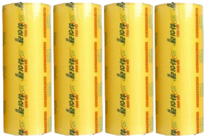 New High Wrap 肉品食品營業用保鮮膜, 4個, 500m