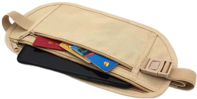 바이아 여행용 머니벨트