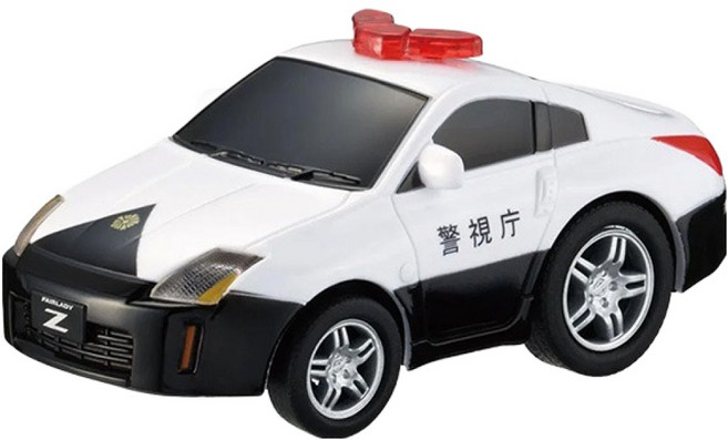 MARUKA Drive Town 迷你玩具車, 27 Nissan Fairlady Z 警車, 1個