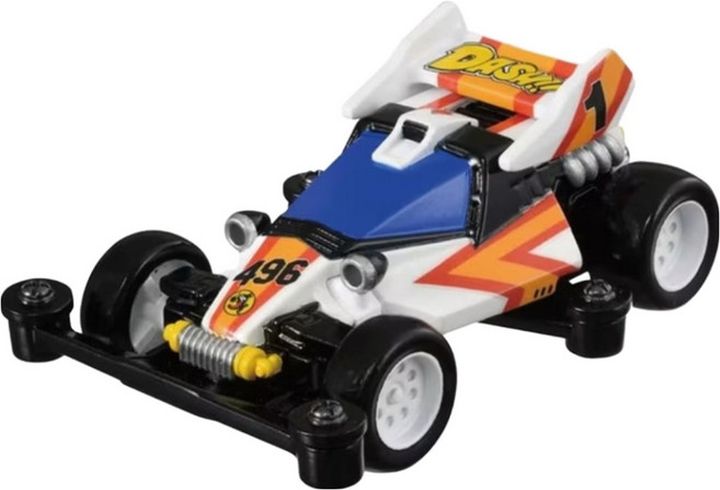 TOMICA 無極限 PRM 4WD DASH 1 EMPEROR 四驅車, 白色, 1個