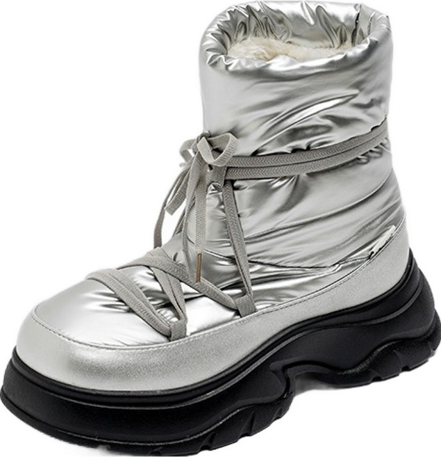 CHAAKAN SHOES 女款 Fabio 綁帶鋪棉防寒靴 WTFBR4h8522