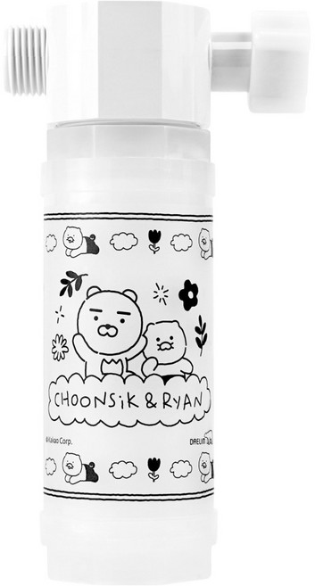 DAELIM BATH Kakao Friends 大容量多功能濾芯, 1個, 無味
