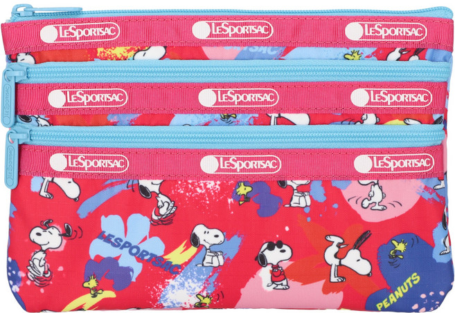 LESPORTSAC 力士保 3zip 化妝包 7158.HF22