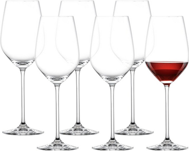 즈위젤글라스 포르티시모 레드와인잔, 505ml, 6개