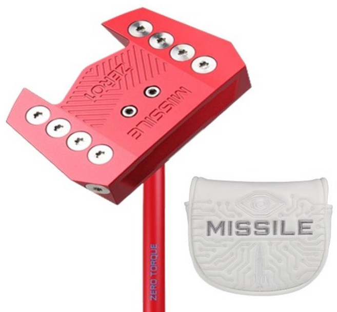 미사일 제로원 제로토크 퍼터 레드 83cm, 2도