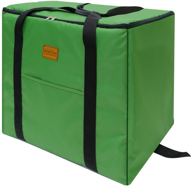 벅703 프리미엄 사각 난로가방, 그린, 1개, 1단