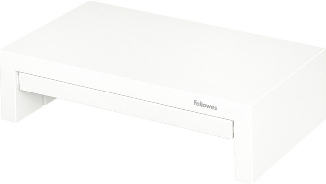 Fellowes 斐樂 Designer Suite 螢幕架, 白色, 1個