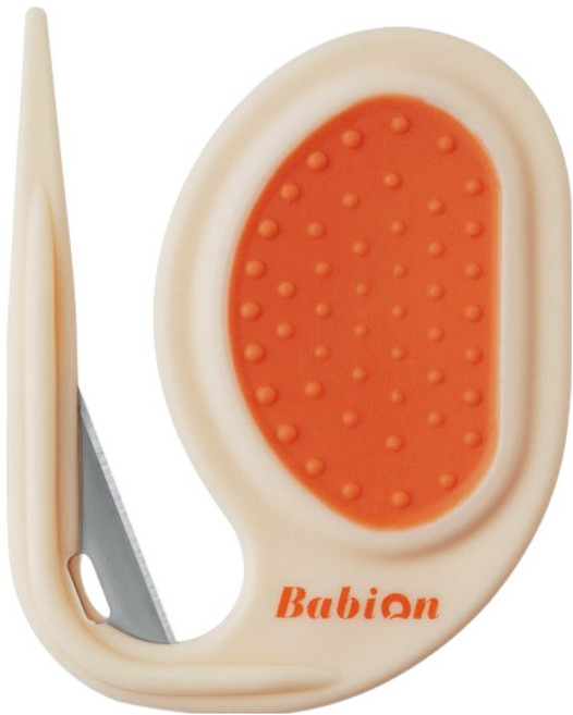 바비온 강아지 고양이 엉킨털 제거기 203R, 1개, 베이지 + 오렌지