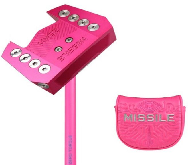 미사일 제로원 제로토크 퍼터 핫핑크 83cm, 2도