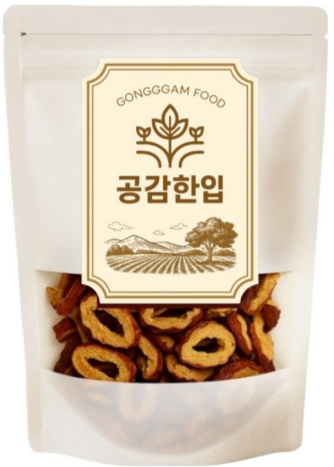 공감한입 말린 대추칩 슬라이스, 100g, 1개