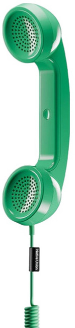 NATIVE UNION Pop Phone 復古電話聽筒, 1個, 松綠色