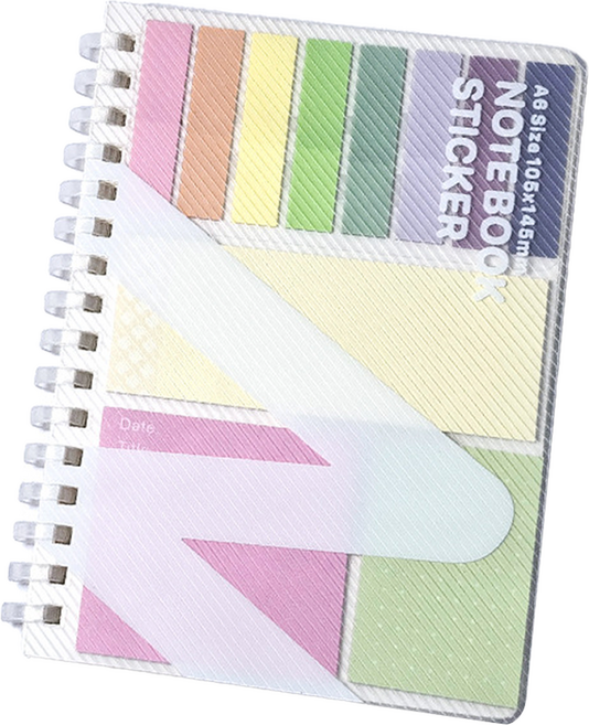 쿠말 점착메모지 노트 접착메모지 수첩, 믹스, 1개