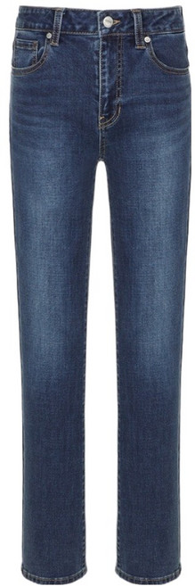 게스 여성용 바이오스톤 스트레이트 슬림 데님 팬츠 RP1D1110DBL28