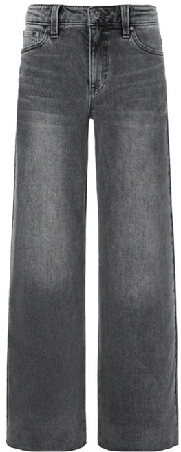 GUESS 女款低腰刷毛寬版牛仔褲 YP1D0045GRY26