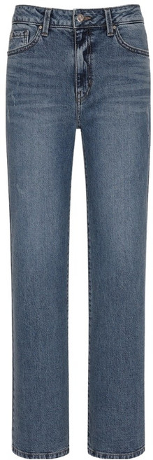 게스 여성용 M톤 뉴 스트레이트 데님 스판 팬츠 YP1D6030MBL29