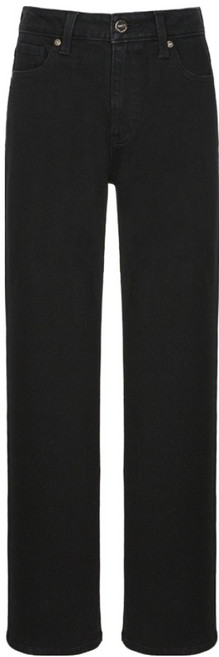 게스 여성용 노말 세미 와이드 데님 팬츠 RP1D3105BLK24