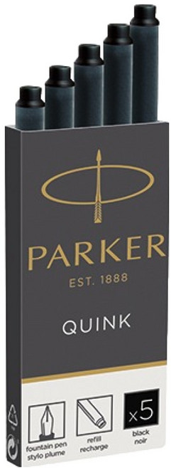 파카 잉크카트리지 5p, 블랙, 1개