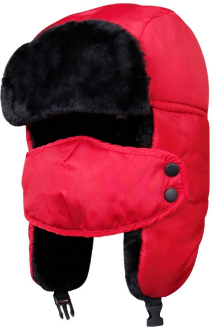 에이빅 방한 군밤모자 트루퍼햇, 레드