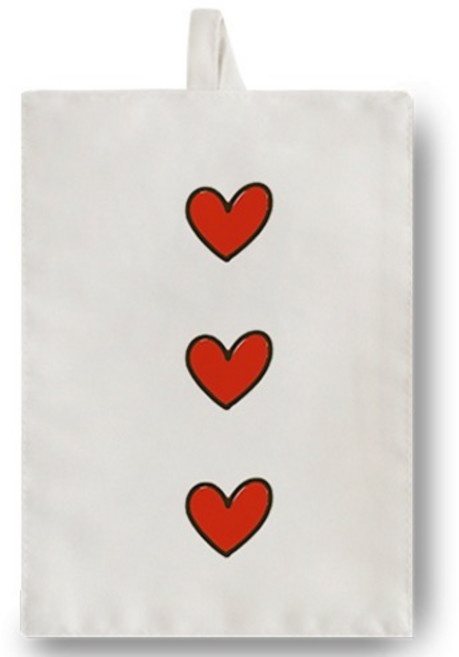 어번던스 콩콩씨의 잡화 스위치 일러스트 패브릭 콘센트 커버, 5 트리플하트(791141)