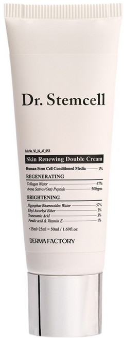 더마팩토리 닥터 스템셀 스킨 리뉴잉 더블 크림, 50ml, 1개