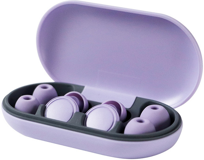 DTAudio 聆翔 睡眠耳塞 EP-S1-V 紫色, 1個, 1個裝