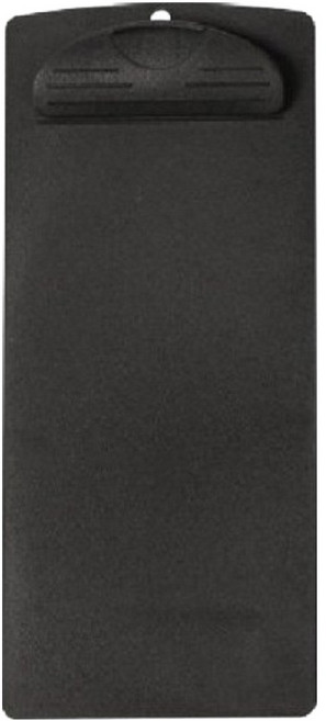 굄스 간편 영수증 빌지 클립보드 8 x 18 cm, 블랙, 1개