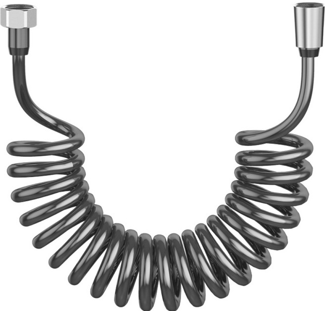 BK 스텐304 스프레이건호스 샬럿66 3m, 다크그레이, 1개