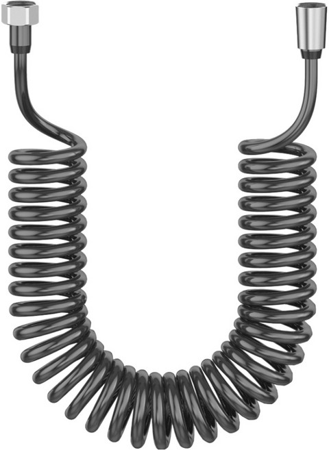 BK 스텐304 스프레이건호스 샬럿67 5m, 다크그레이, 1개