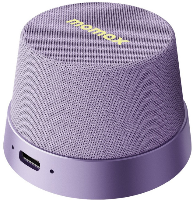 MOMAX 摩米士 1 Vibe Go 磁吸藍芽音箱, BS6TW, 紫色