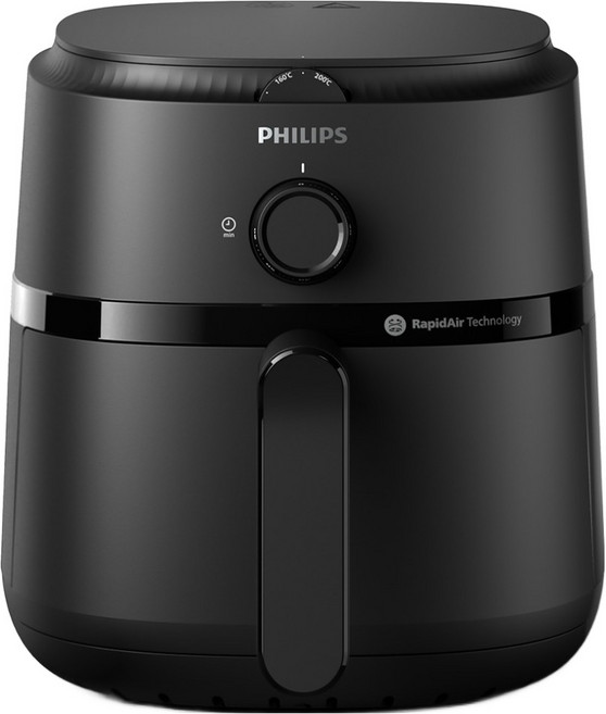 PHILIPS 飛利浦 氣炸鍋 1000 系列 4.2L, 黑色, NA120/00