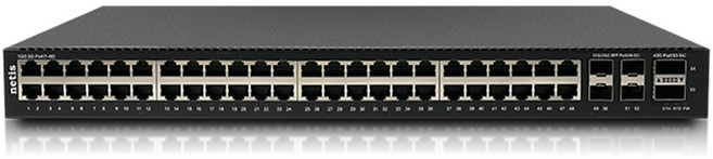 netis 48埠 企業級 2.5G 交換式集線器 40G QSFP, 1個, HST4354GM