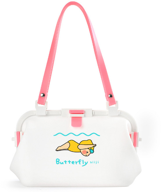 히지 실리콘 젤리박스 수영가방, 미소접영