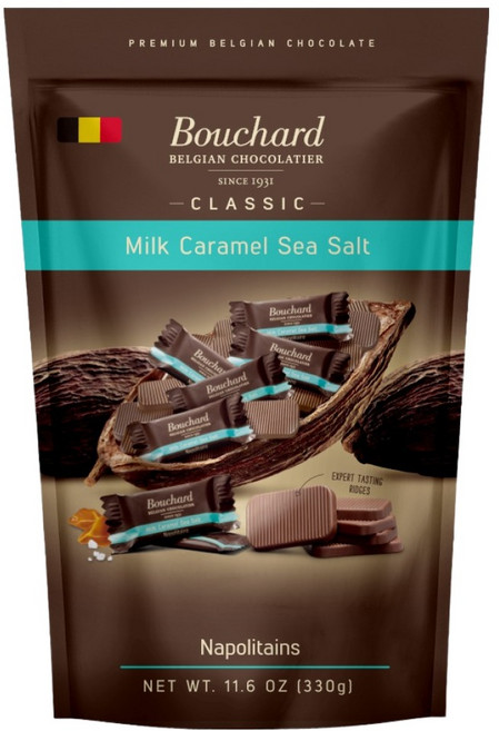 부샤드 나폴리탄 클래식 카라멜 씨솔트 밀크 초콜릿, 330g, 1개