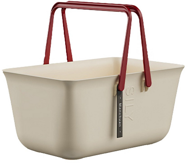 뷰레이터닷컴 로즈 수영바구니, 화이트