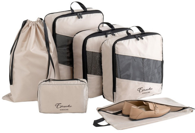 ESROCHE 瞬收壓縮收納袋6件組