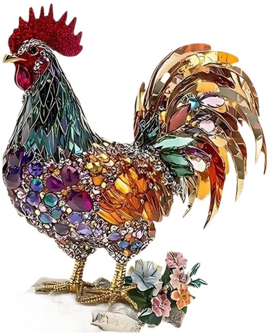 아느로 복을 부르는 닭 인테리어 소품, SCB344