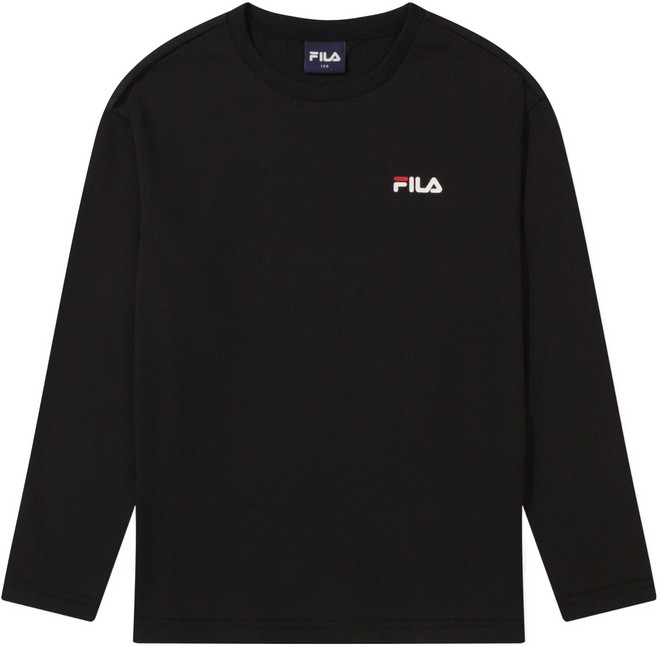 휠라키즈 아동용 에센셜 긴팔 티셔츠 FK253RL07X005