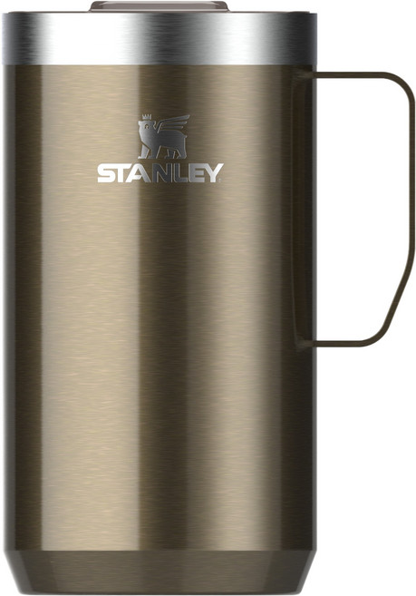 스탠리 클래식 진공 캠프 머그, 건메탈 샤인, 1개, 709ml