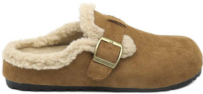 잭앤질 여성용 버클 털안감 뮬슬리퍼 JD5770