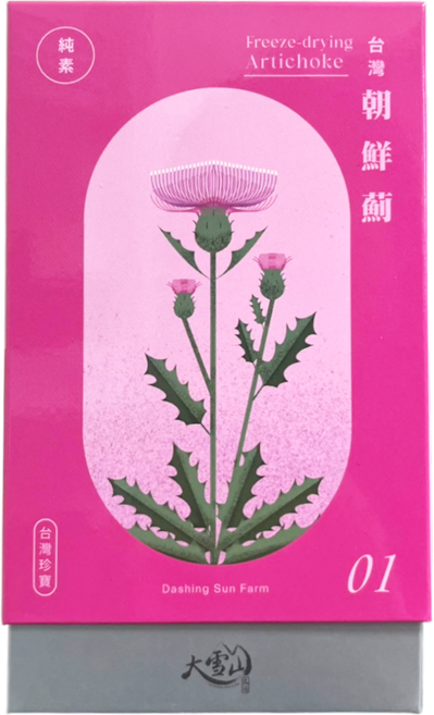 大雪山農場 台灣朝鮮薊粉, 50g, 1個