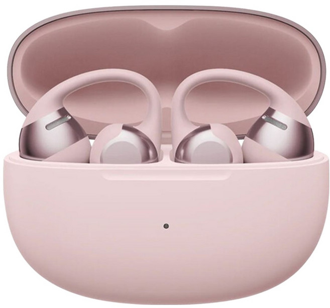 SHOKZ OpenDots ONE Wireless 開放式 無線耳機 Bluetooth 5.4 Qi Wireless Charging Dolby AUDIO 10H Playtime 柔霧粉 E310