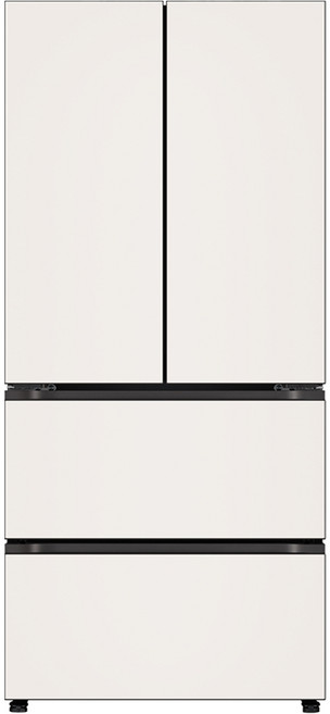 LG전자 디오스 오브제컬렉션 김치톡톡 4도어 480L 스탠드형 김치냉장고 Fit & Max 방문설치, 베이지, Z484GBB123