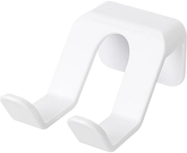 SHIMOYAMA 耳罩式耳機/遊戲手把收納展示架, 白色, 1個