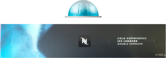 네스프레소 버츄오 캡슐커피 아이스 레제로, 10g, 10개입, 1개