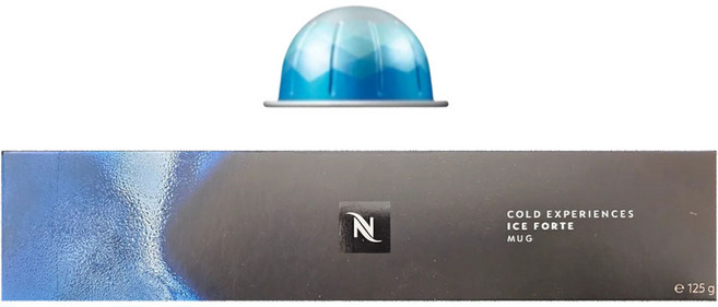 네스프레소 버츄오 캡슐커피 아이스 포르테, 12.5g, 10개입, 1개