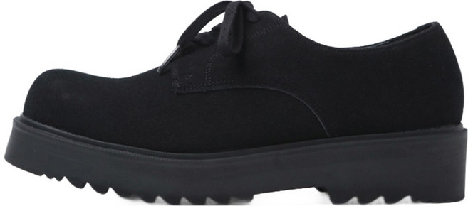 PUBLIC GARDEN 男士4孔厚底德比鞋