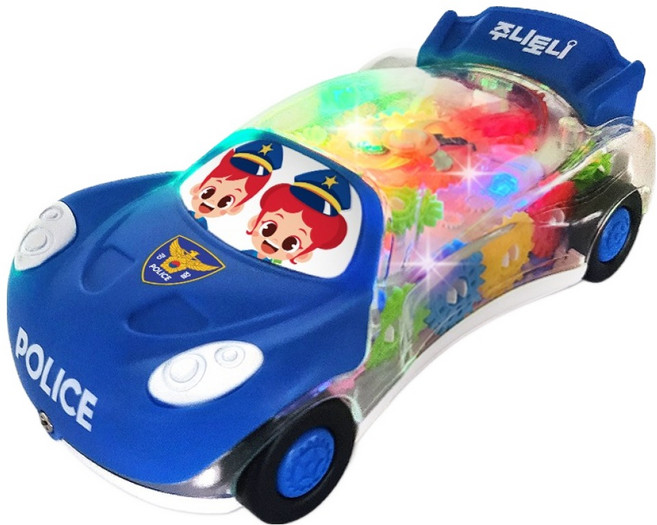 ADLE LAND JunyTony 警車智慧型手機, 藍色, 1個