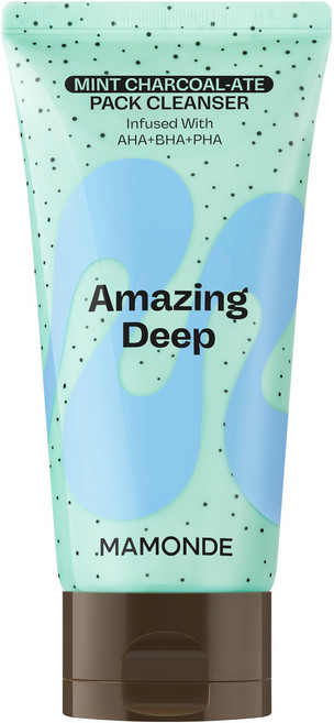 MAMONDE 夢妝 驚豔深層薄荷巧克力泥膜潔面乳, 135g, 1個